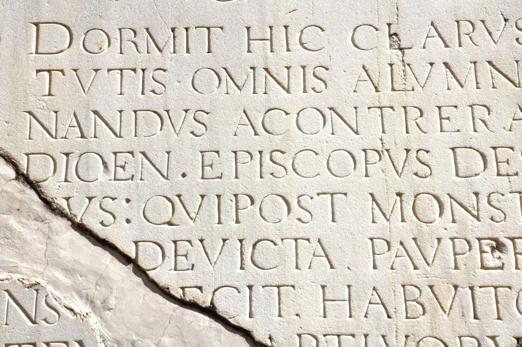 Marginalia, 1: On The Texture of Dead&nbsp;Languages